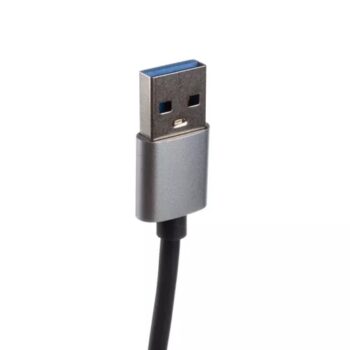 Kompakt och mångsidig 4-ports USB-hubb