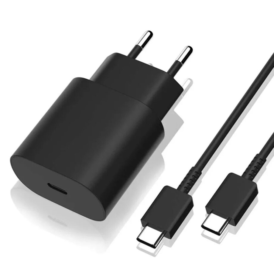 Samsung Laddare Snabbladdare - Adapter + Kabel 25W USB-C 2m