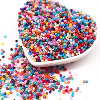 Seed beads - 2mm - 1000st - Färgglada