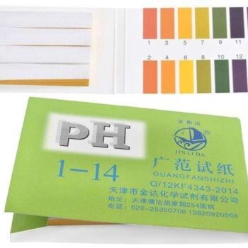 Lackmuspapper för pH-test - 80 st