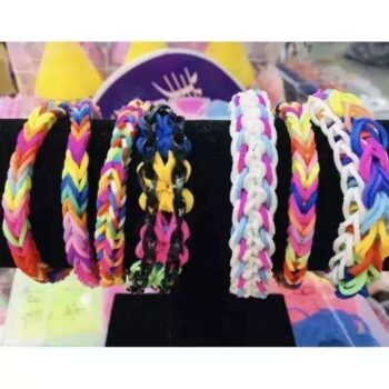 DIY - Loom Bands - 1500st - Rubber band kit -
