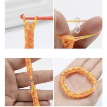 DIY - Loom Bands - 1500st - Rubber band kit -