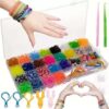 DIY - Loom Bands - 1500st - Rubber band kit -