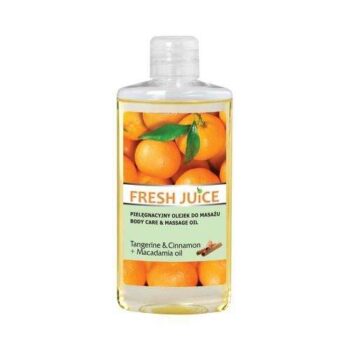 Kropp & Massageolja - Apelsin och kanel - 150ml