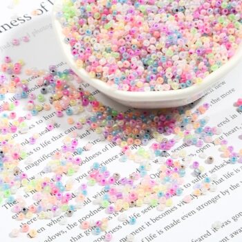 Seed beads - 2mm - 1000st - Pastell