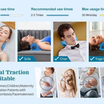 Nacksträckare neck stretcher nackstretch nack kudde