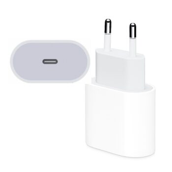 20W iPhone Snabbladdare för Apple 11/12/13/14/15 med USB-C Strömadapter