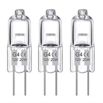 20-pack G4 halogenlampor 20W 12V - Varmvita