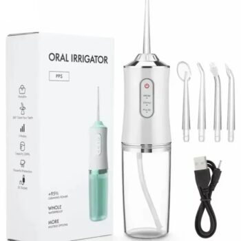 Dental Water Flosser Spotlight – Professionell och Bärbar Oral Irrigator för Friskare Vitare Tänder