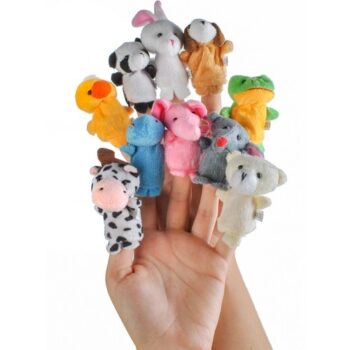 10-pack med Fingerdockor för barn - Dockor - Teater