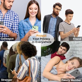 2st iPhone 15 Pro Privacy Skärmskydd Sekretess skärmskydd
