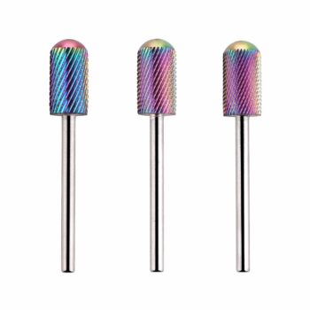 Bits till elfil - 3 storlekar - Rundad - Drillbits