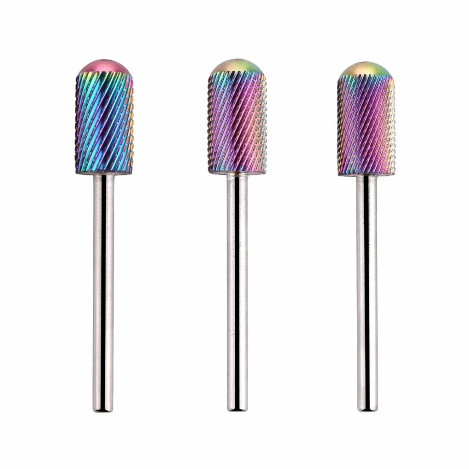 Bits till elfil - 3 storlekar - Rundad - Drillbits