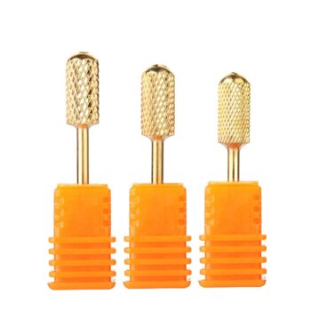 Bits till elfil - 3 storlekar - Rundad - Drillbits