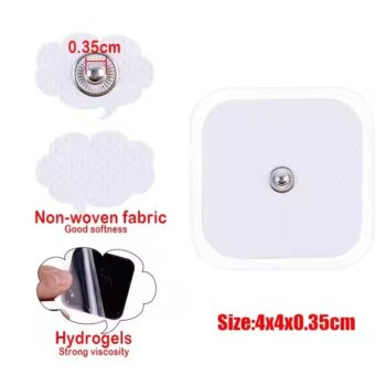 30 st Självhäftande Elektrodkuddar för TENS-terapimaskiner och Fysioterapi