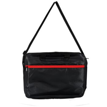 Laptopväska 15,6 tum – Slimmad Unisex Portfölj med Axellrem & Fack