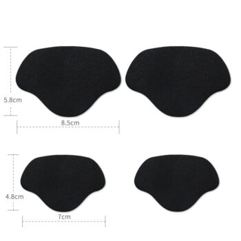 4-pack Hälinlägg - Lagningslappar - Mjuka Effektfulla, Skoinlägg
